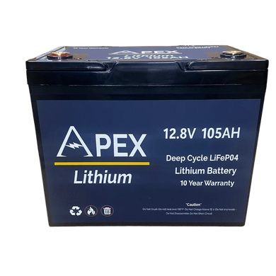 APEX LITHIUM LITHIUM BATTERIES Apex Lithium 12 Volt 105 Ah
