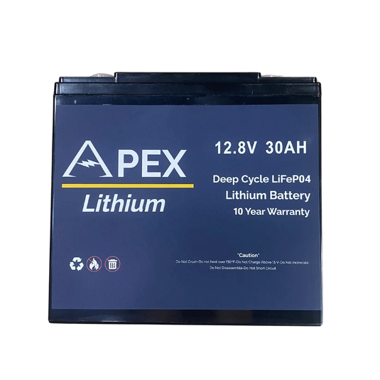 APEX LITHIUM LITHIUM BATTERIES Apex Lithium 12 Volt 30ah