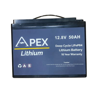 APEX LITHIUM LITHIUM BATTERIES Apex Lithium 12 Volt 50Ah