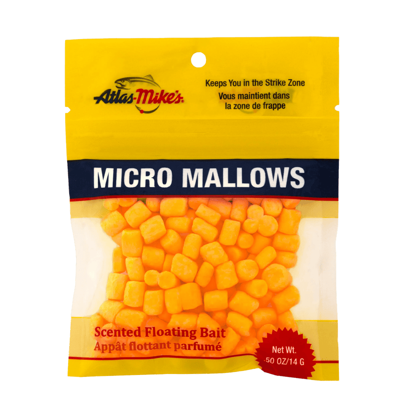 Load image into Gallery viewer, ATLAS STEELHEAD GEAR Peach Garlic Atlas Mike's Micro Mallows
