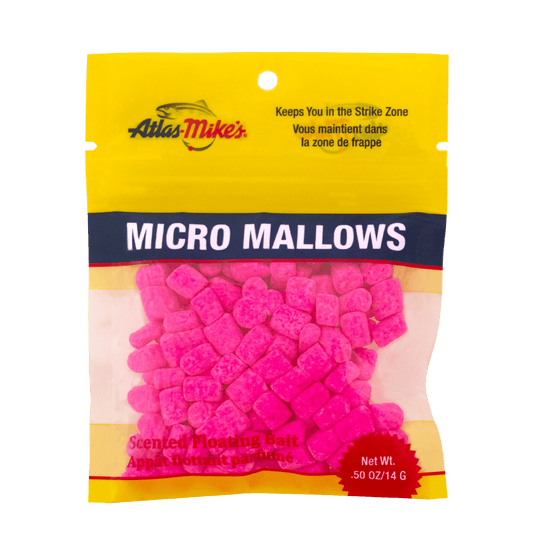 ATLAS STEELHEAD GEAR Pink Shrimp Atlas Mike's Micro Mallows
