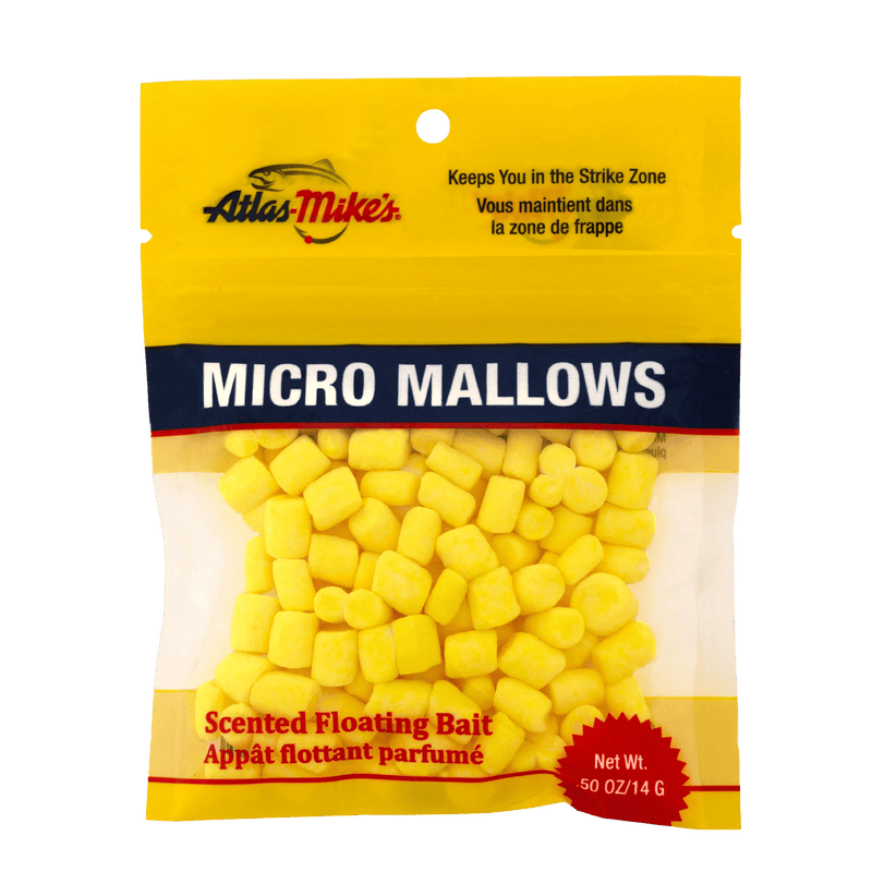 Load image into Gallery viewer, ATLAS STEELHEAD GEAR Yellow Cheese Atlas Mike's Micro Mallows
