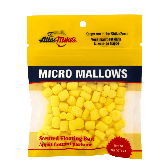 ATLAS STEELHEAD GEAR Yellow Cheese Atlas Mike's Micro Mallows