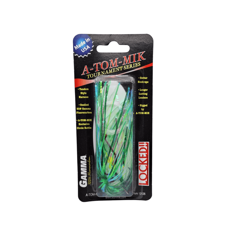 Load image into Gallery viewer, ATOM-MIK FLIES Crinkle Green A-Tom-Mik Tournament Series
