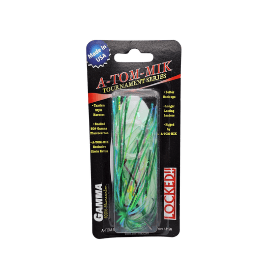 ATOM-MIK FLIES Crinkle Green A-Tom-Mik Tournament Series