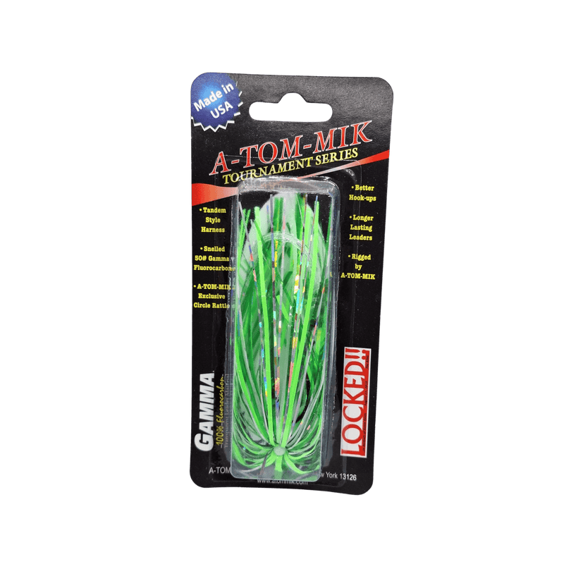 Load image into Gallery viewer, ATOM-MIK FLIES Nuclear Green Glow A-Tom-Mik Tournament Series

