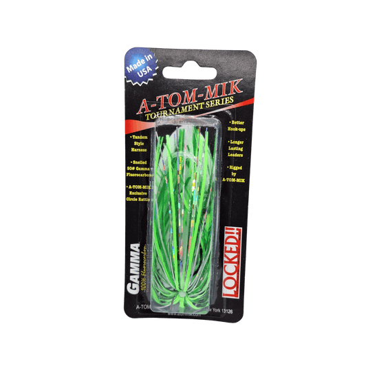 ATOM-MIK FLIES Nuclear Green Glow A-Tom-Mik Tournament Series