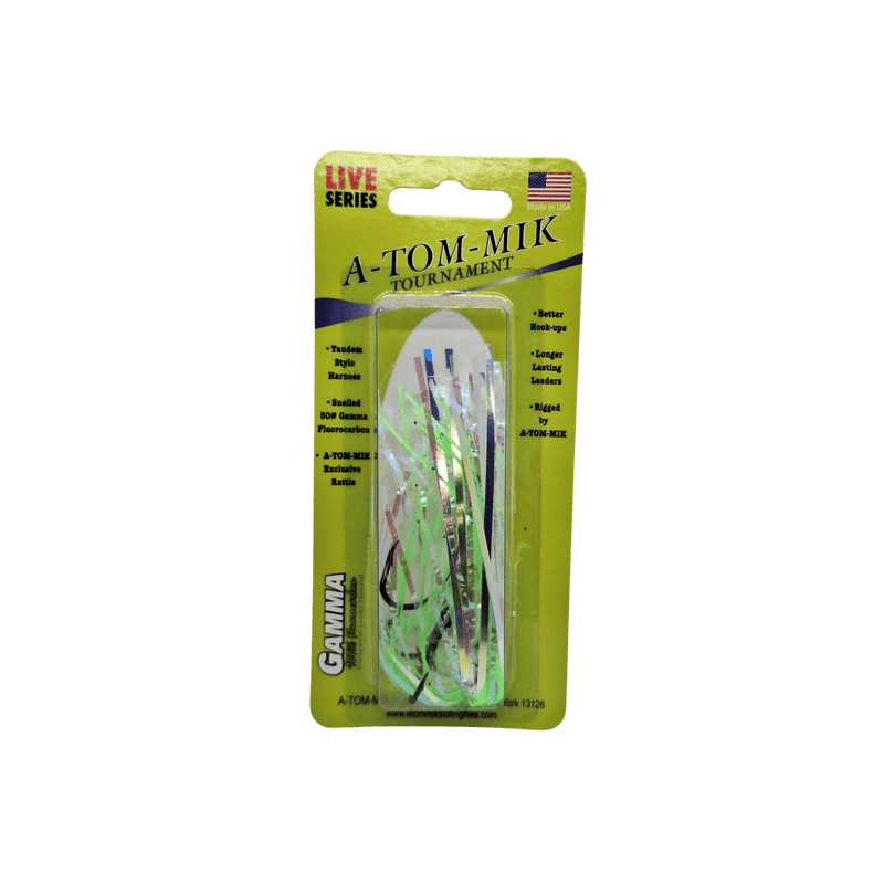 Load image into Gallery viewer, ATOM-MIK FLIES Pearl Lime Live A-Tom-Mik Live Series

