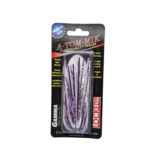 ATOM-MIK FLIES Purple Glow A-Tom-Mik Tournament Series
