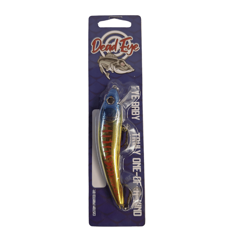 Load image into Gallery viewer, BANDIT TROLLING BODYBAITS Blue Demon Dead Eye Custom Eye Baby
