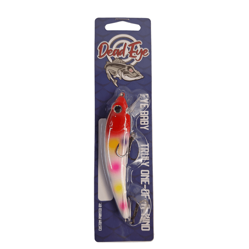 Load image into Gallery viewer, BANDIT TROLLING BODYBAITS Red Wonderbread Dead Eye Custom Eye Baby

