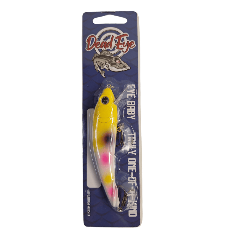 Load image into Gallery viewer, BANDIT TROLLING BODYBAITS Yellow Wonderbread Dead Eye Custom Eye Baby
