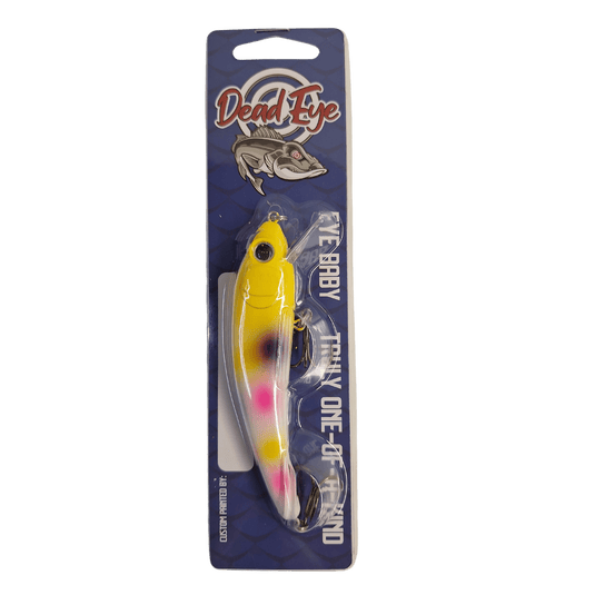 BANDIT TROLLING BODYBAITS Yellow Wonderbread Dead Eye Custom Eye Baby