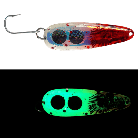 BEAVER'S LURES CASTING SPOONS Bloody Nose Beavers Lures Casting Spoon