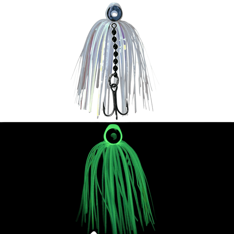 Load image into Gallery viewer, BEAVER'S LURES FLIES Ghost Beaver's Lures Big Eyed Trolling Fly
