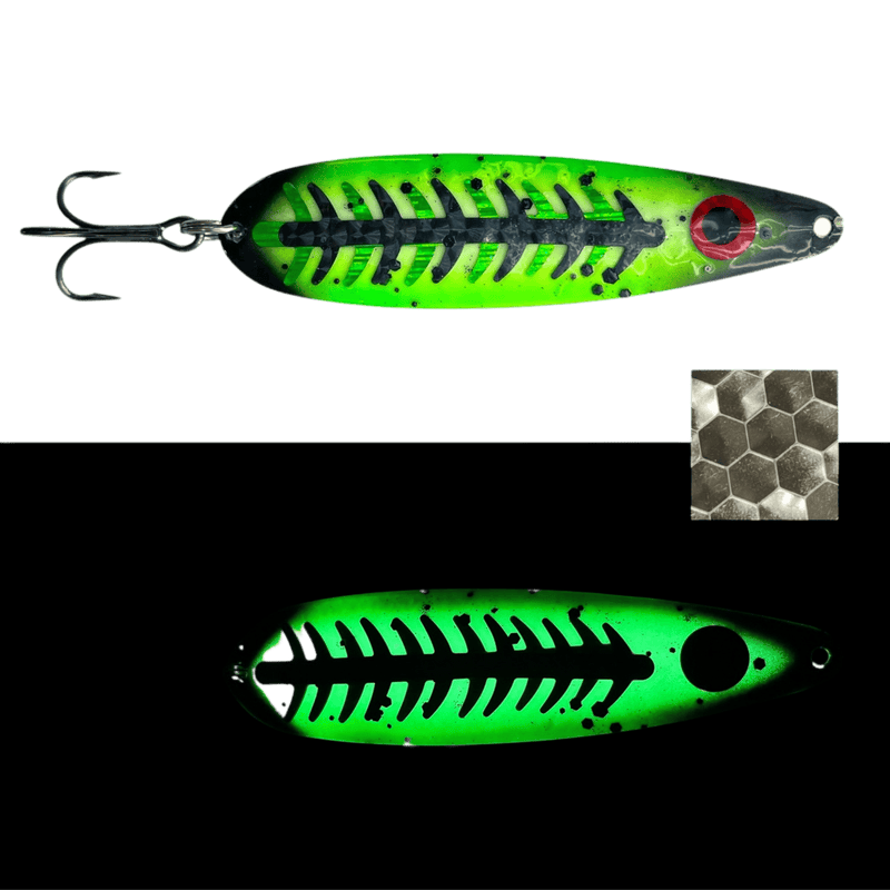Load image into Gallery viewer, BEAVER'S LURES TROLLING SPOONS Magnum / Frankenstein Beaver's Lures Trolling Spoon
