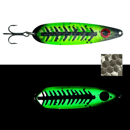 BEAVER'S LURES TROLLING SPOONS Magnum / Frankenstein Beaver's Lures Trolling Spoon
