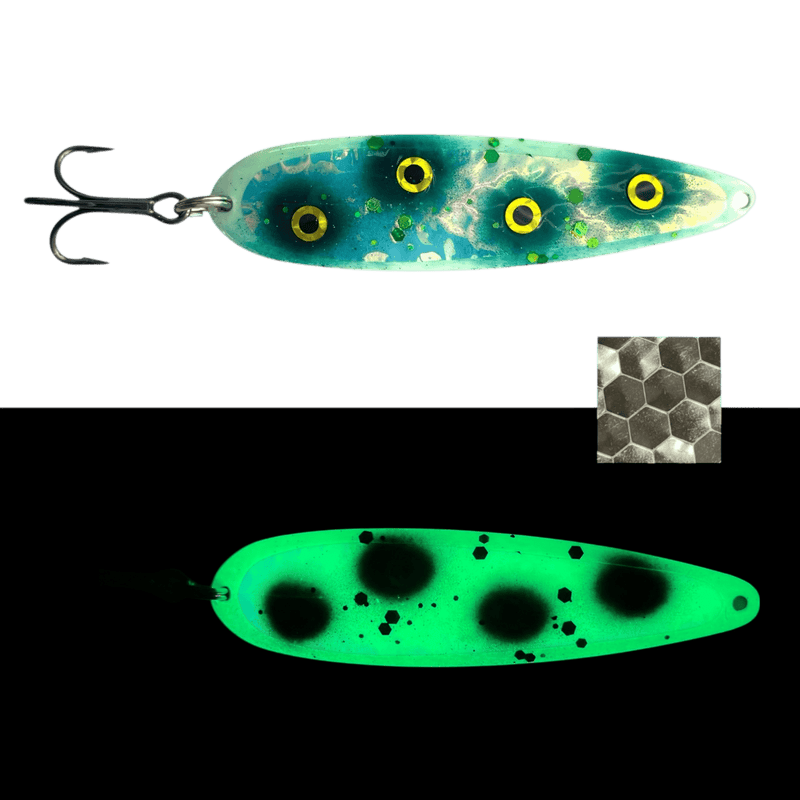 Load image into Gallery viewer, BEAVER'S LURES TROLLING SPOONS Standard / Alien Breath Beaver's Lures Trolling Spoon
