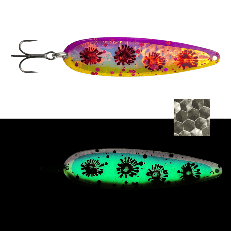 Load image into Gallery viewer, BEAVER'S LURES TROLLING SPOONS Standard / Bloody Muffin Beaver's Lures Trolling Spoon
