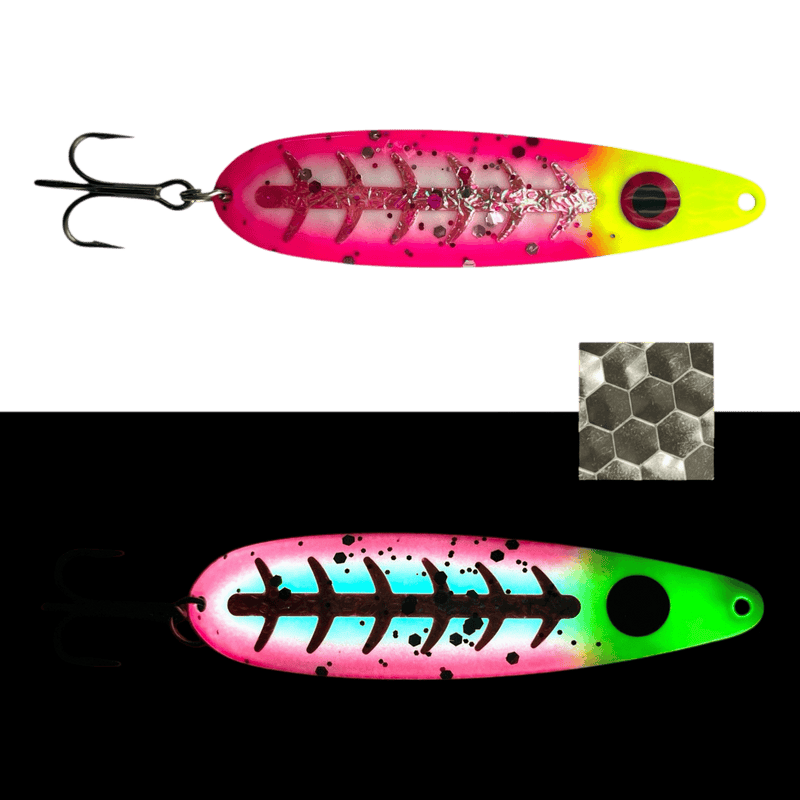 Load image into Gallery viewer, BEAVER'S LURES TROLLING SPOONS Standard / Pinky Beaver's Lures Trolling Spoon
