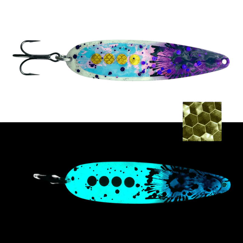 Load image into Gallery viewer, BEAVER'S LURES TROLLING SPOONS Standard / Royal Blood Beaver's Lures Trolling Spoon
