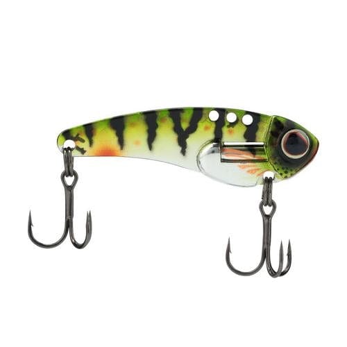 Load image into Gallery viewer, BERKLEY ALL ICE 1-4 / Chrome Perch Berkley Thinfisher Blade Bait
