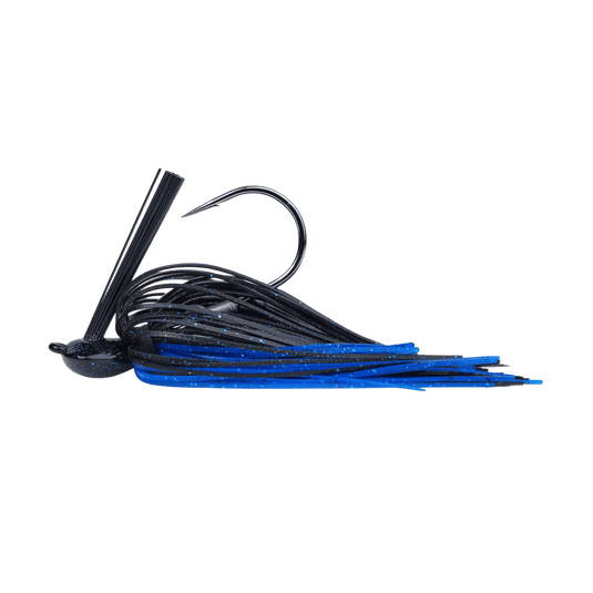 BERKLEY BASS JIGS 3-8 / Black/Blue / 5-0 Berkley Skipping Jig