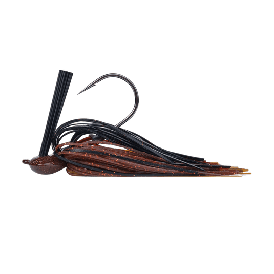 BERKLEY BASS JIGS 3-8 / Black Brown Amber / 5-0 Berkley Skipping Jig