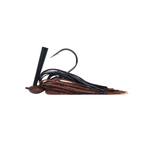 BERKLEY BASS JIGS 3-8 / Black Brown Amber / 5-0 Berkley Skipping Jig