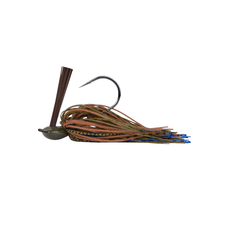 Load image into Gallery viewer, BERKLEY BASS JIGS 3-8 / Blue Oyster / 5-0 Berkley Skipping Jig
