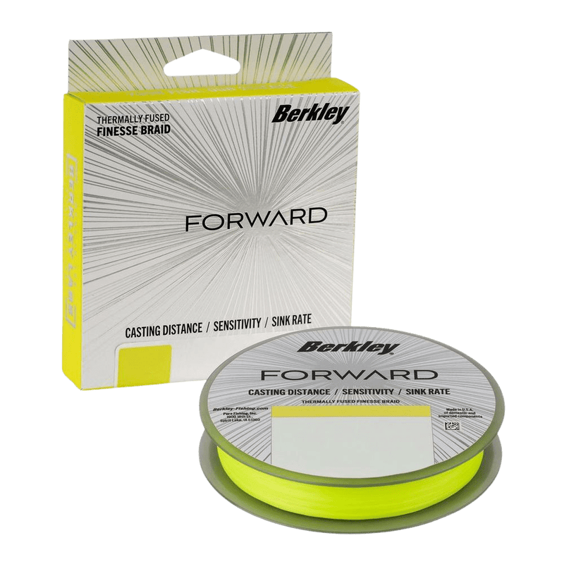 berkley braided translucent fishing line Berkley Forward Finesse Braid
