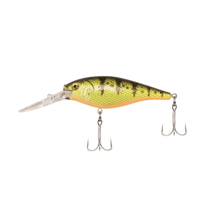 Load image into Gallery viewer, BERKLEY CRANKBAIT 7 / Yellow Perch Berkley Flicker Shad

