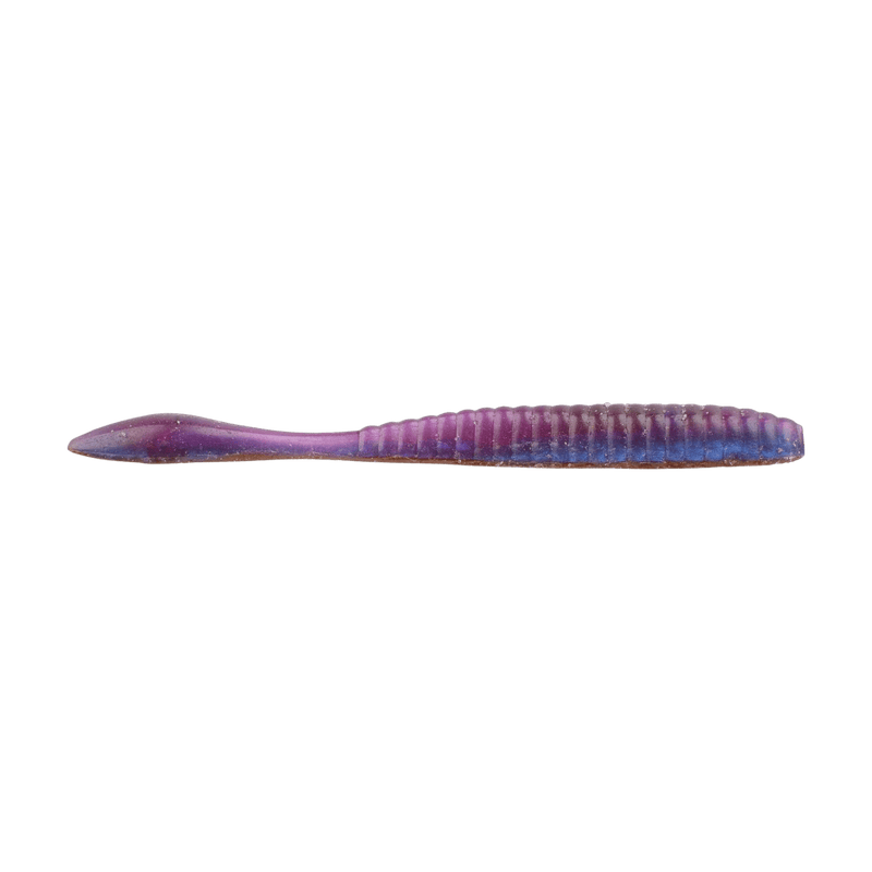 Load image into Gallery viewer, BERKLEY DROP SHOT 3.6" / Ember Jelly Fusion Berkley Lab Series™ Flat Worm
