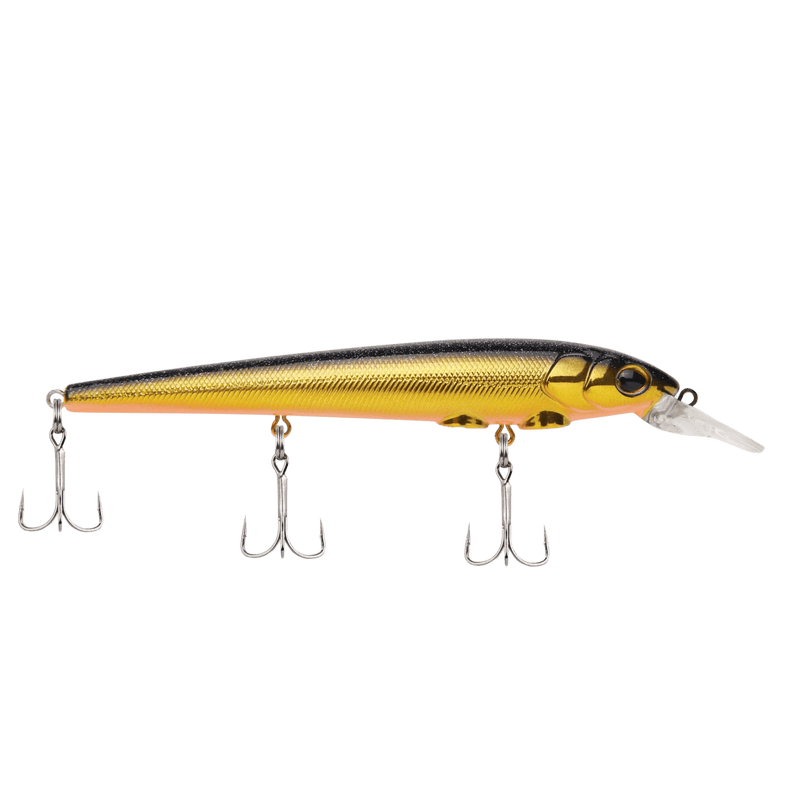 Load image into Gallery viewer, BERKLEY JERKBAIT 11cm / Black Gold Berkley Hit Stick
