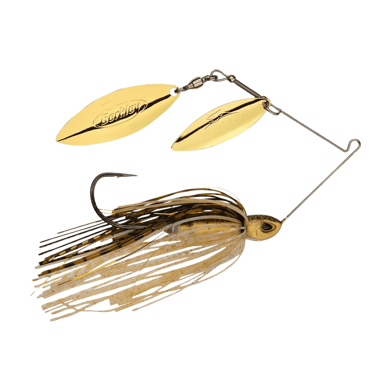 Load image into Gallery viewer, BERKLEY POWER BLADE DW 1-2 / Golden Shiner Berkley Power Blade Compact Double Willow Spinnerbait
