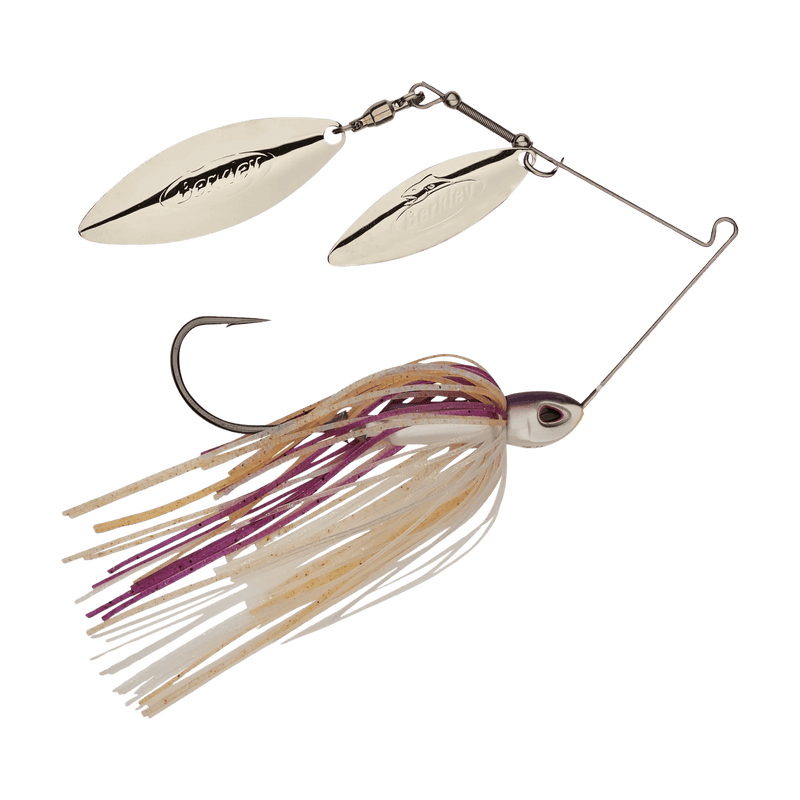Load image into Gallery viewer, BERKLEY POWER BLADE DW 1-2 / Purple Rain Berkley Power Blade Compact Double Willow Spinnerbait
