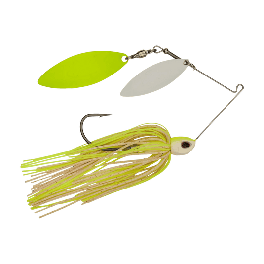 BERKLEY POWER BLADE DW 1-2 / White-Chart WC Berkley Power Blade Compact Double Willow Spinnerbait