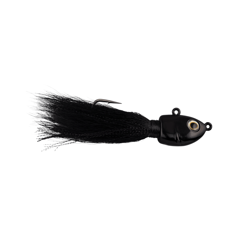 Load image into Gallery viewer, BERKLEY SALTWATER 1-4 / Black Berkley Fusion19™ Bucktail Jigs
