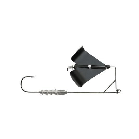 BERKLEY SPINNERBAIT/BUZZBAIT Black Berkley Toad Riveter