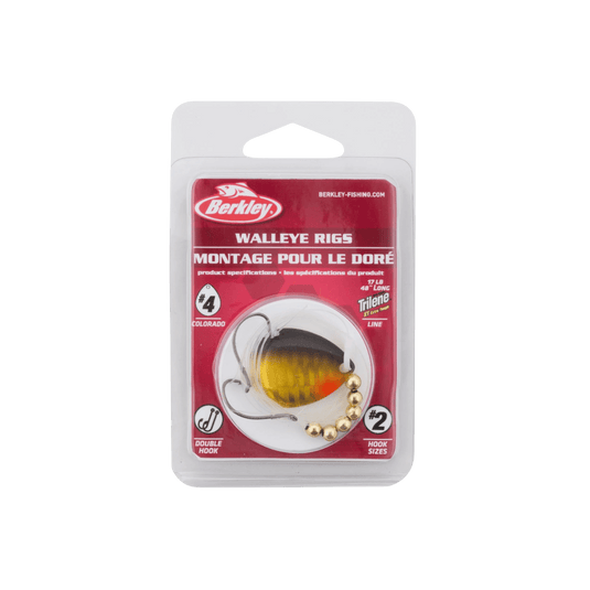 BERKLEY SPINNERS 4 / Black Gold Berkley Walleye Rigs