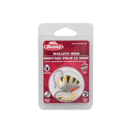 BERKLEY SPINNERS 4 / Yellow Perch Berkley Walleye Rigs