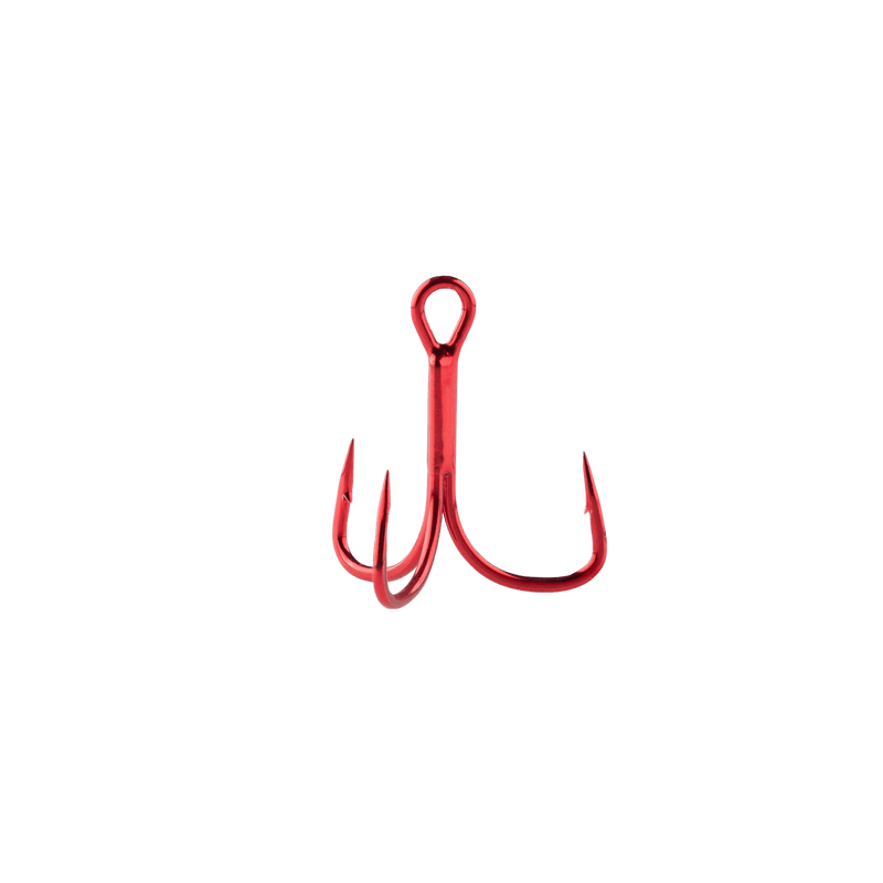 Load image into Gallery viewer, BERKLEY TREBLE HOOKS Red / 6 Berkley Fusion19™ Med. Shank EWG Treble
