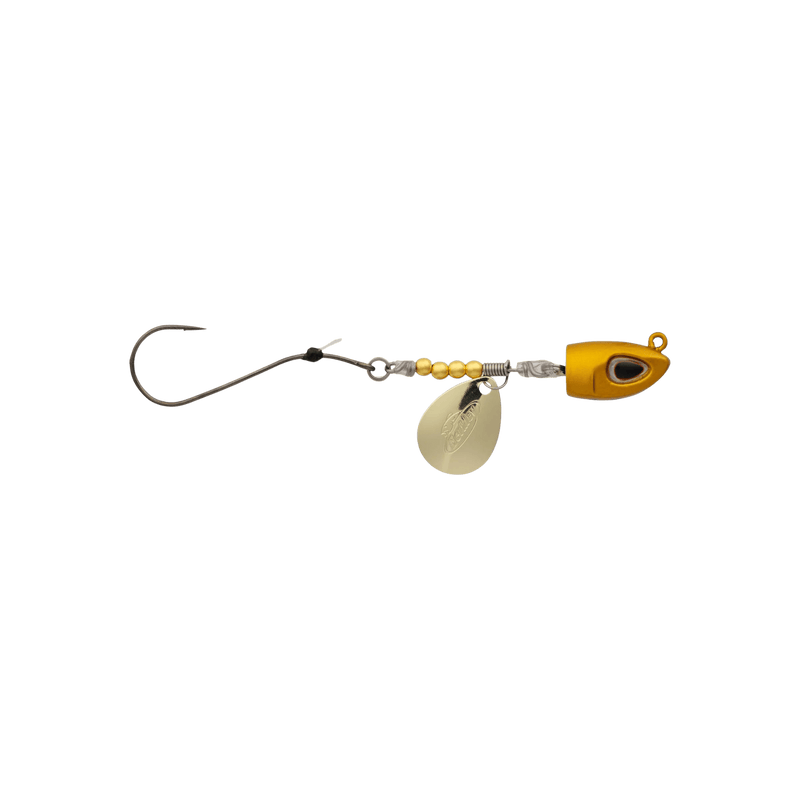 Load image into Gallery viewer, BERKLEY WORM HARNESS 1-2oz / Gold Berkley Bladed Rawler Jig

