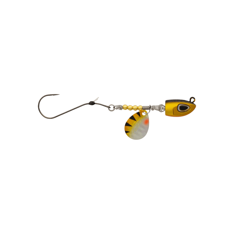 Load image into Gallery viewer, BERKLEY WORM HARNESS 3-4oz / Perch Berkley Bladed Rawler Jig
