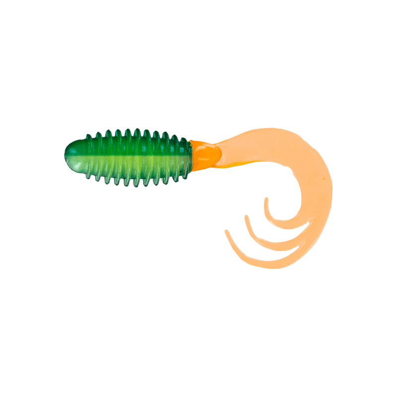 Load image into Gallery viewer, BIG BITE BAITS PANFISH 2" / Firetiger Big Bite Baits Ring Triple Tip Grub
