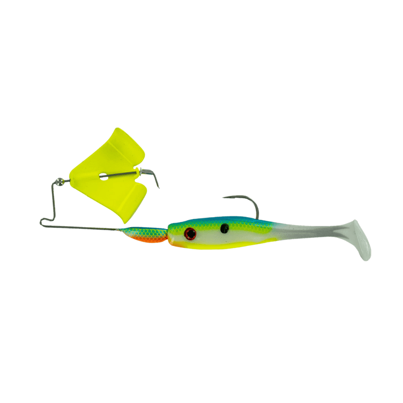 Load image into Gallery viewer, BIG BITE BAITS SPINNERBAIT/BUZZBAIT 1-4 / Citrus Shad Big Bite Baits Suicide Buzz
