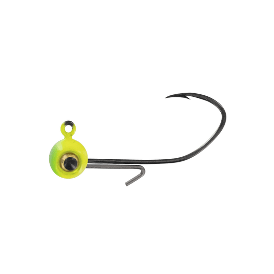 BIG BITE BAITS WALLEYE/PERCH JIGS 1-4 / Lime/Chartreuse Big Bite Baits Jig Elite