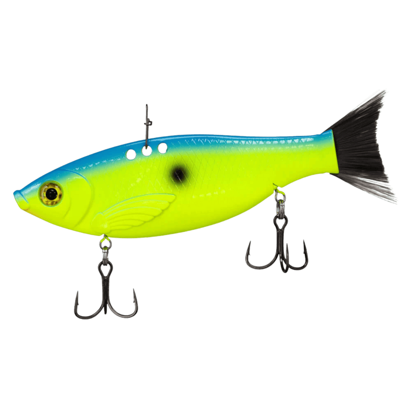 Load image into Gallery viewer, BILL LEWIS BLADE BAIT 6" / Chartreuse Blue Bill Lewis Big Gizz Blade Bait
