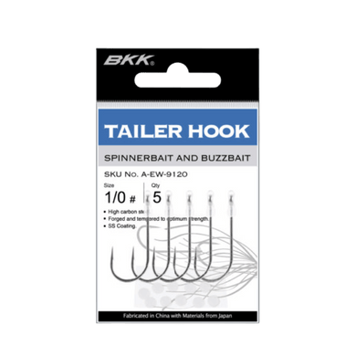 BKK BASS HOOKS 1-0 BKK Trailer Hook