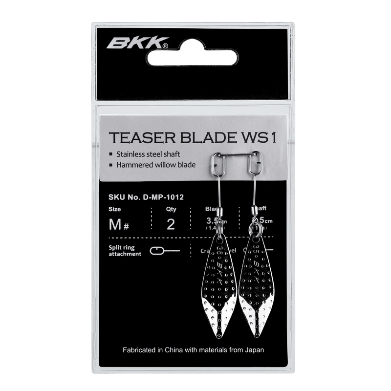 Load image into Gallery viewer, BKK BASS HOOKS BKK Teaser Blade WS1
